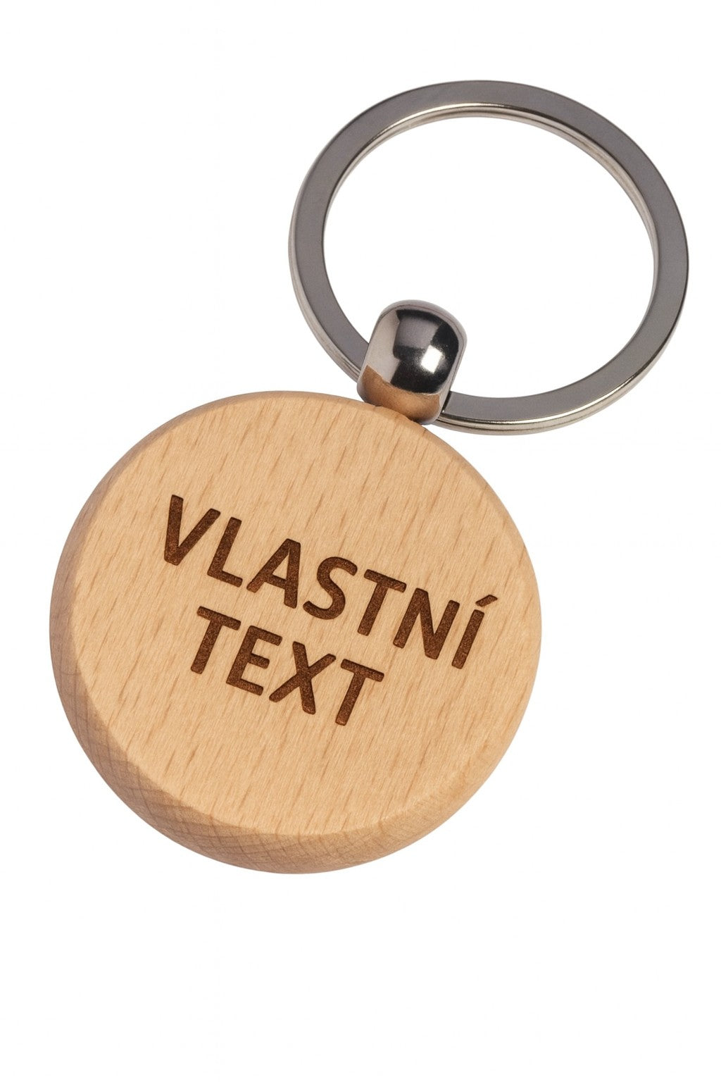 Dřevěná klíčenka