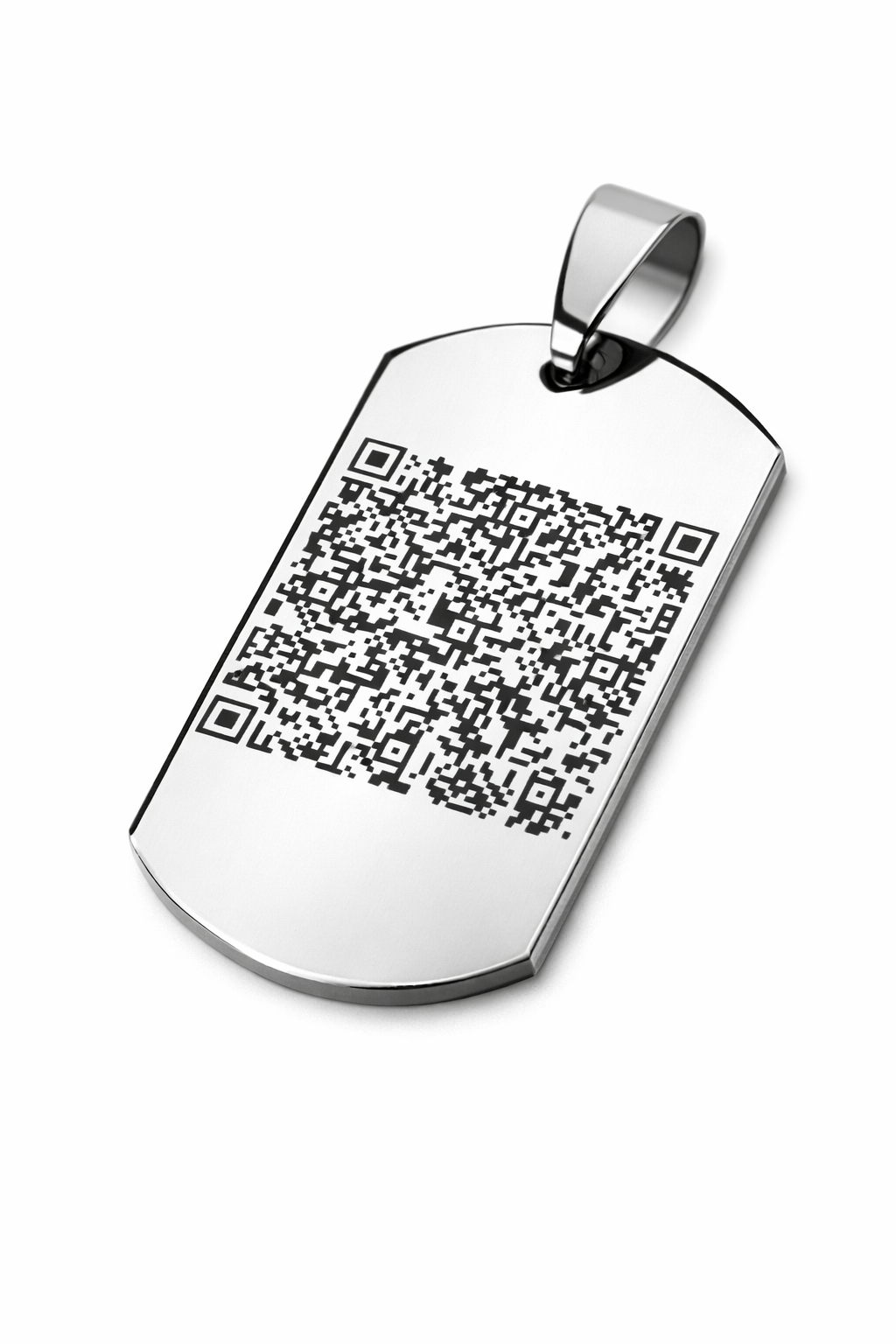 Přívěsek s QR kódem